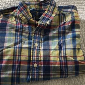 Boys size 10-12 Ralph Lauren button down shirt.